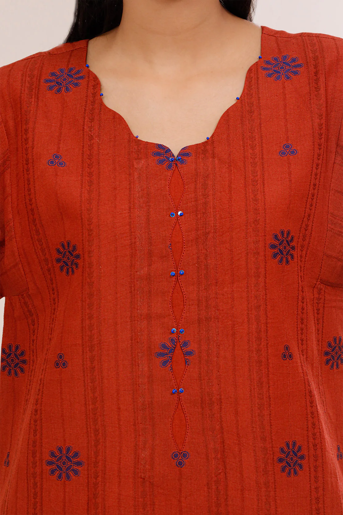 Unstitched Jacquard Cotton 3 Piece - Image 3