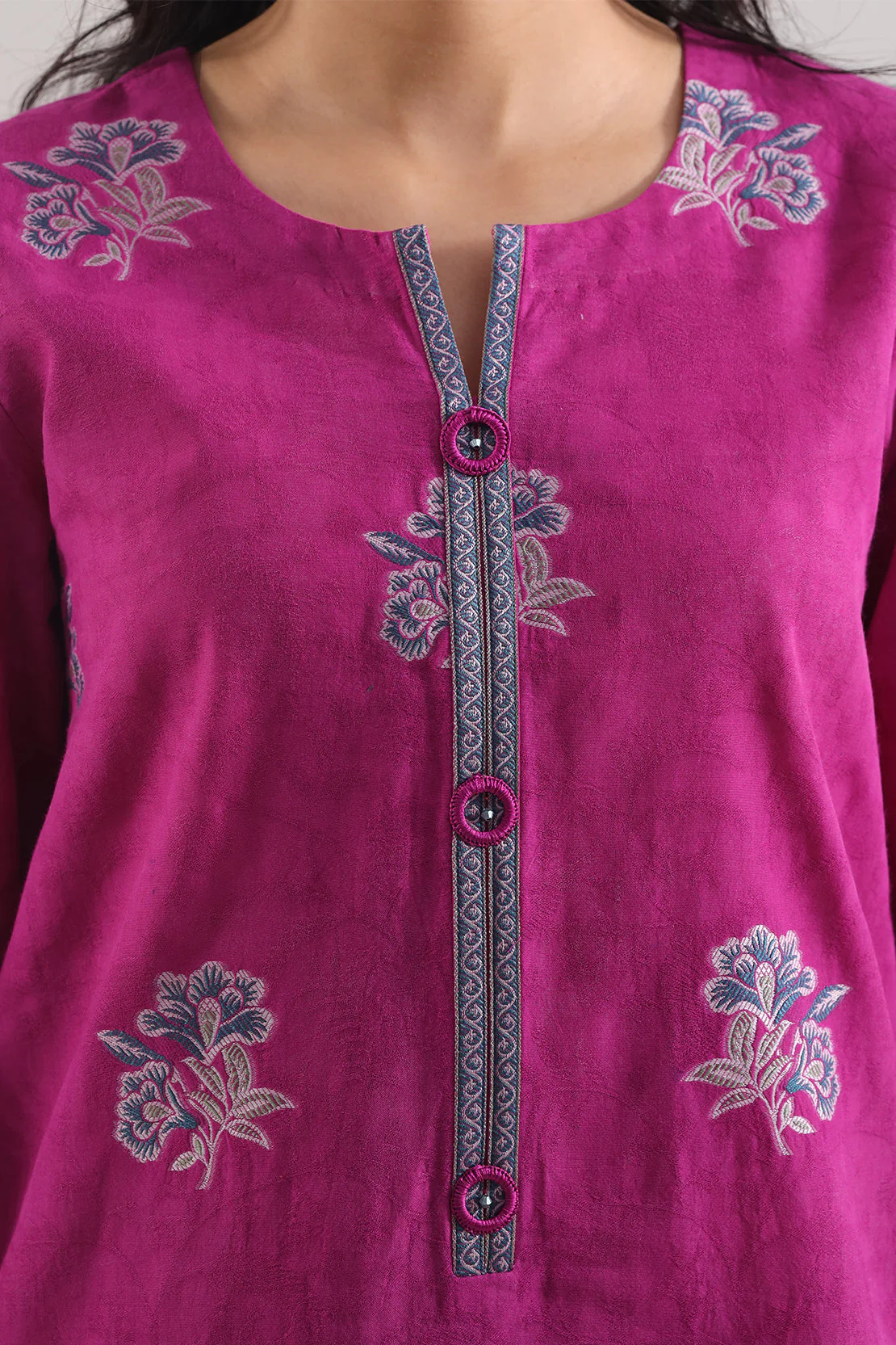 Unstitched Jacquard Cotton 3 Piece - Image 3