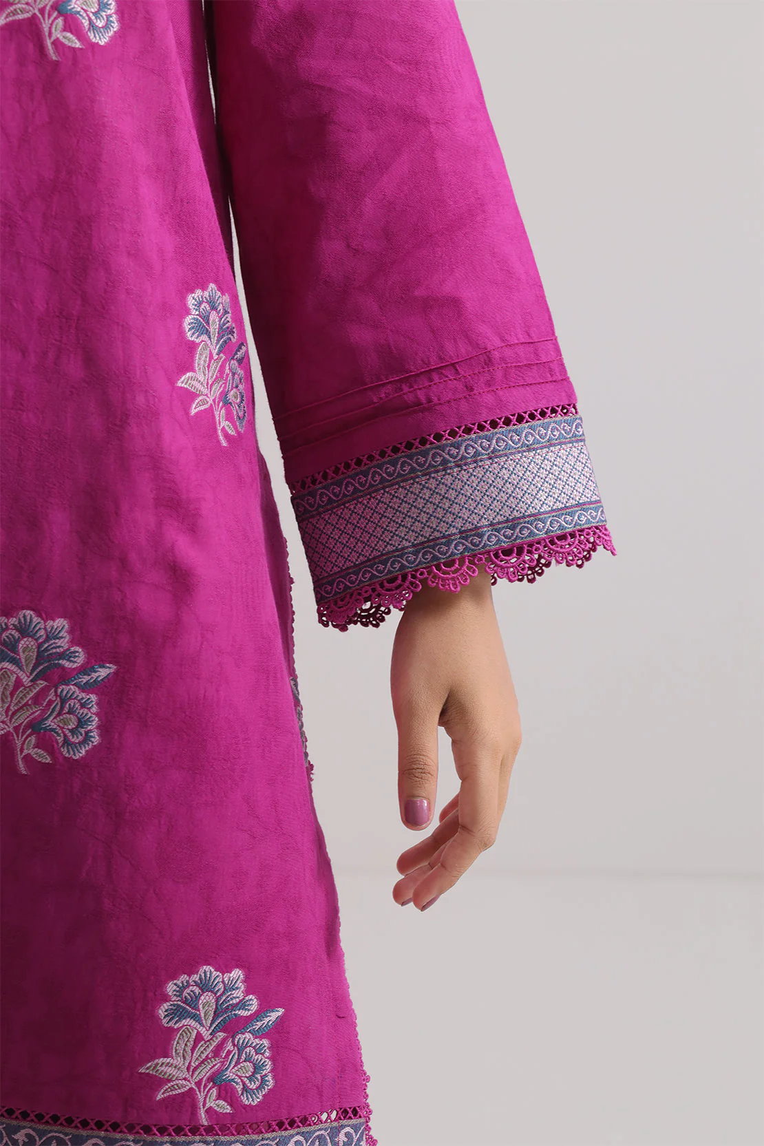 Unstitched Jacquard Cotton 3 Piece - Image 4