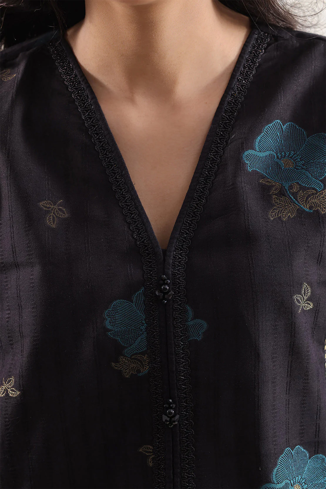 Unstitched Jacquard Cotton 3 Piece - Image 6