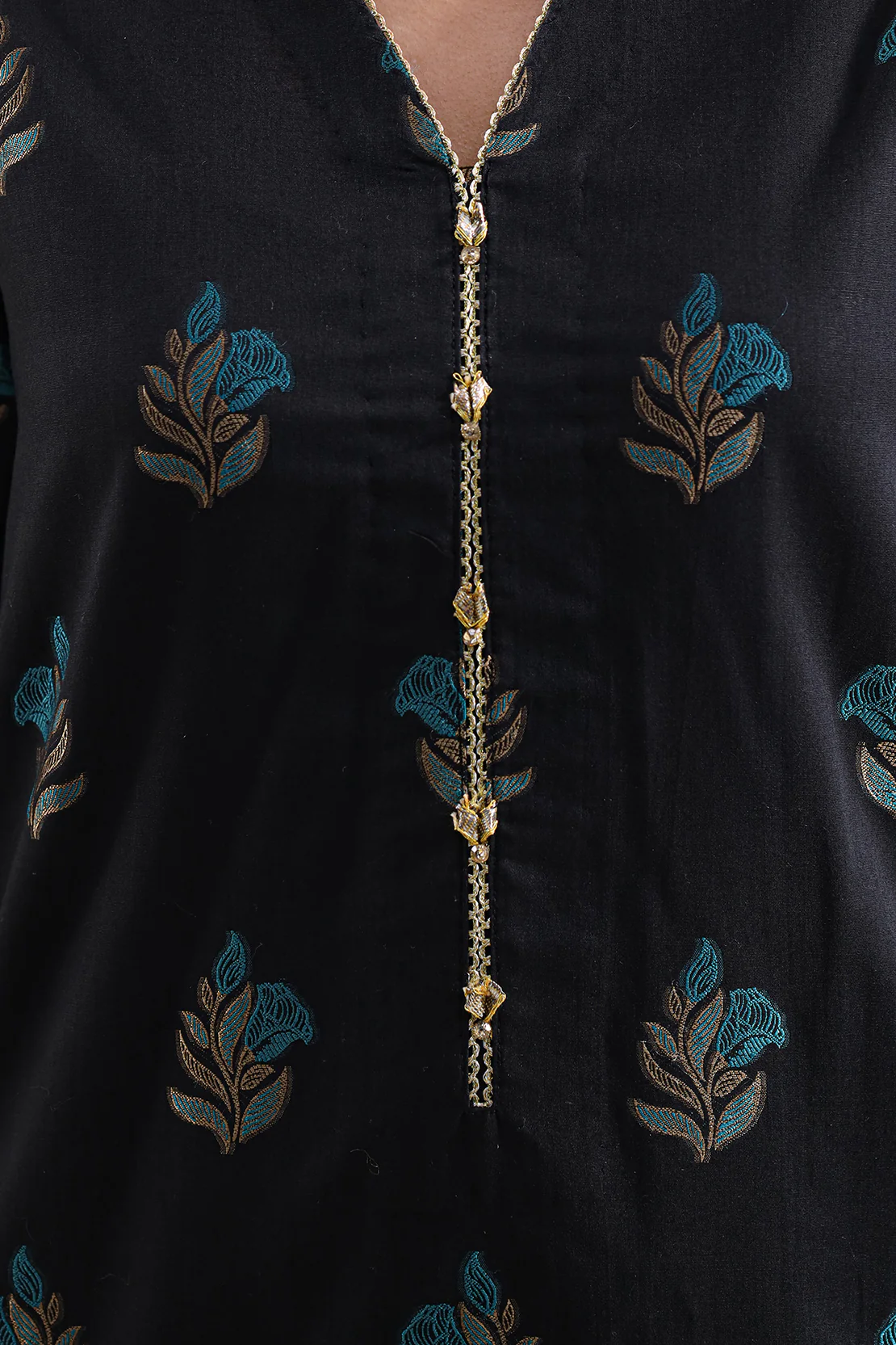 Unstitched Jacquard Cotton 3 Piece - Image 3