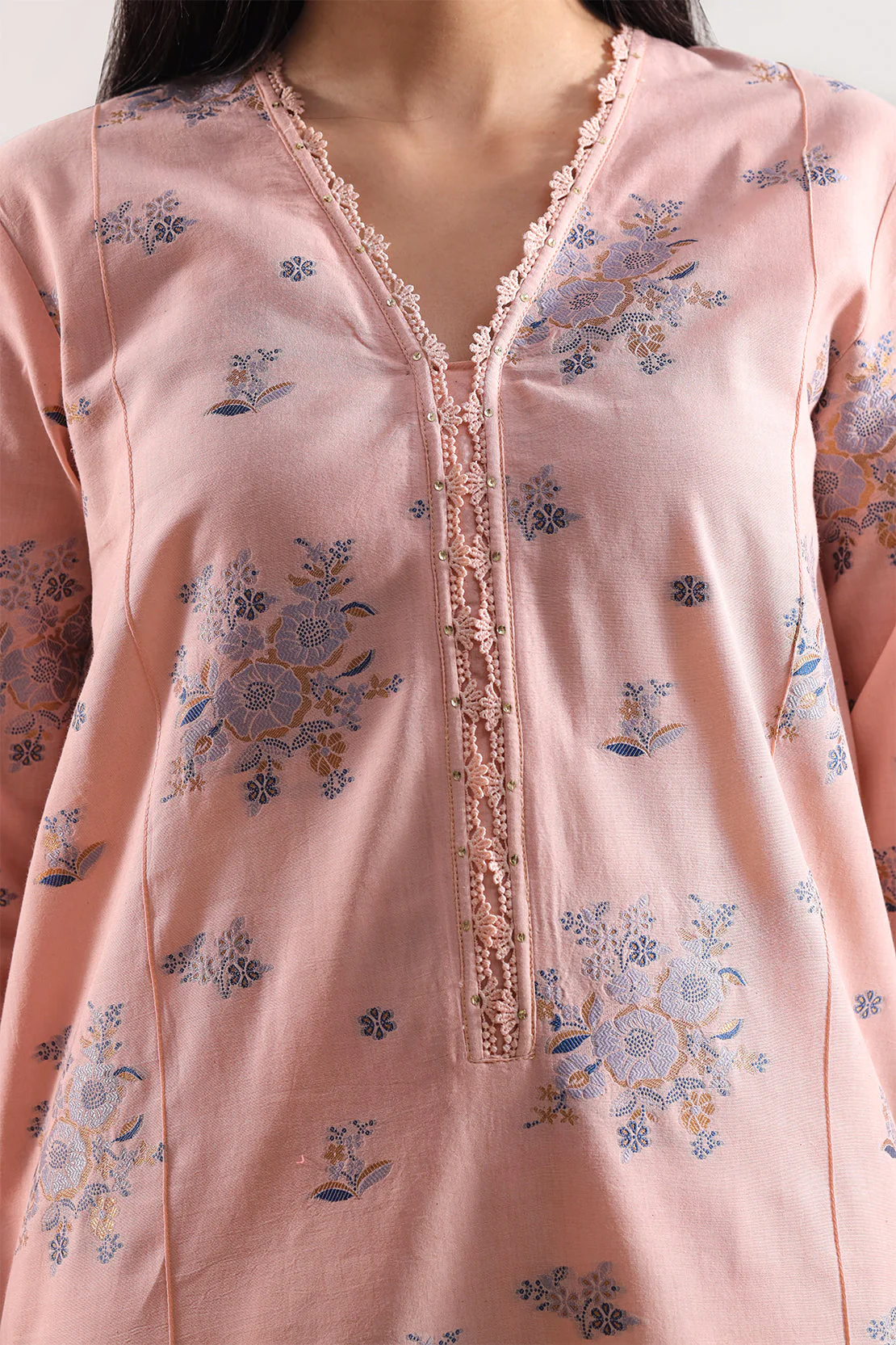 Unstitched Jacquard Cotton 3 Piece - Image 3