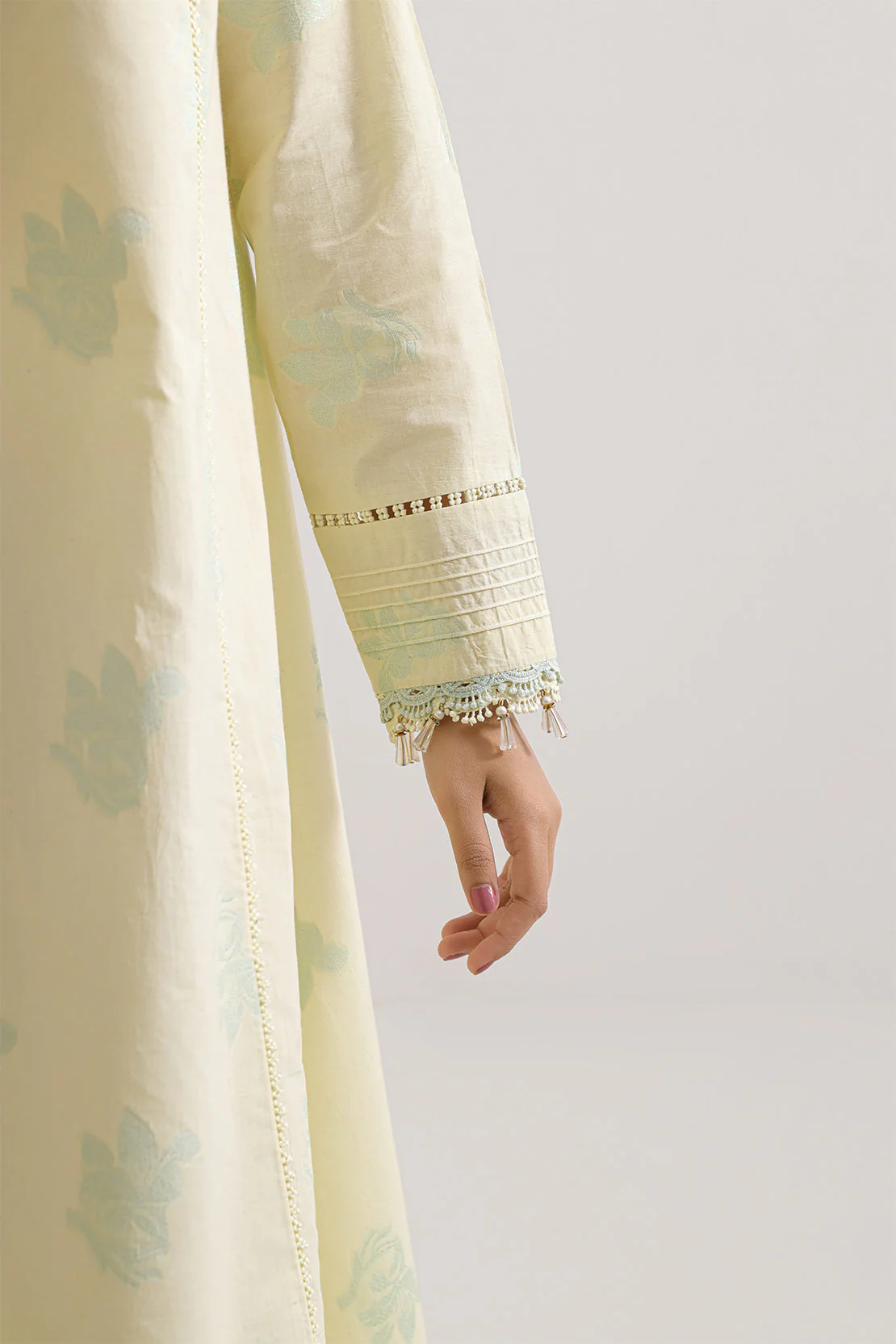 Unstitched Jacquard Cotton 3 Piece - Image 5