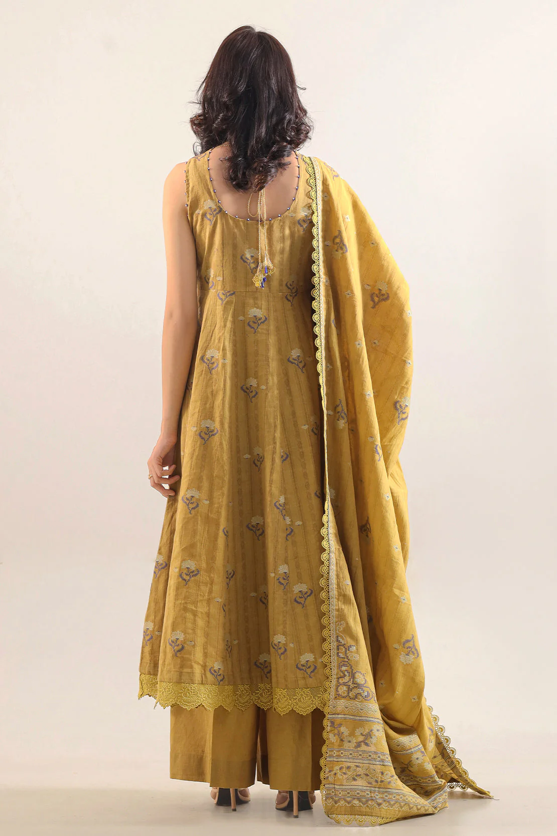 Unstitched Jacquard Cotton 3 Piece - Image 5