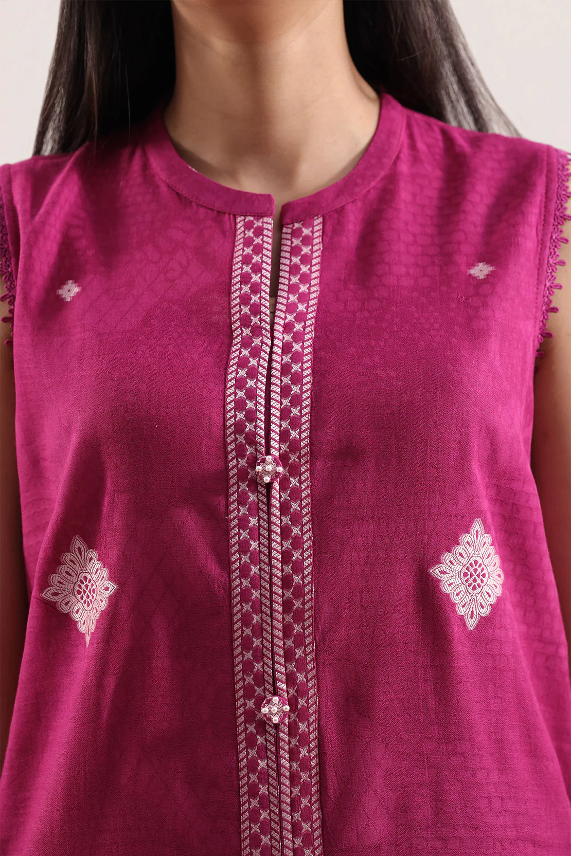 Unstitched Jacquard Cotton 3 Piece - Image 3