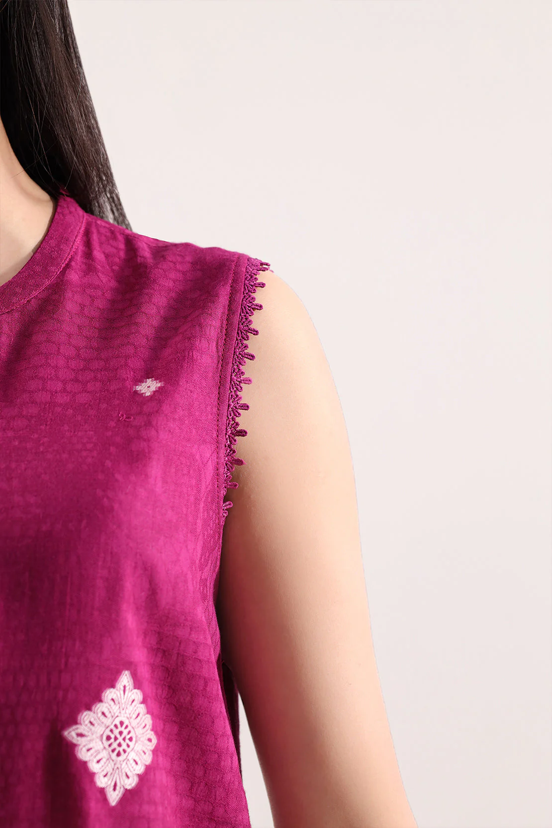 Unstitched Jacquard Cotton 3 Piece - Image 4