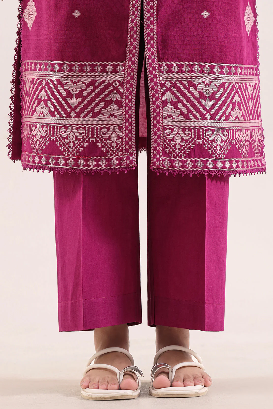 Unstitched Jacquard Cotton 3 Piece - Image 5