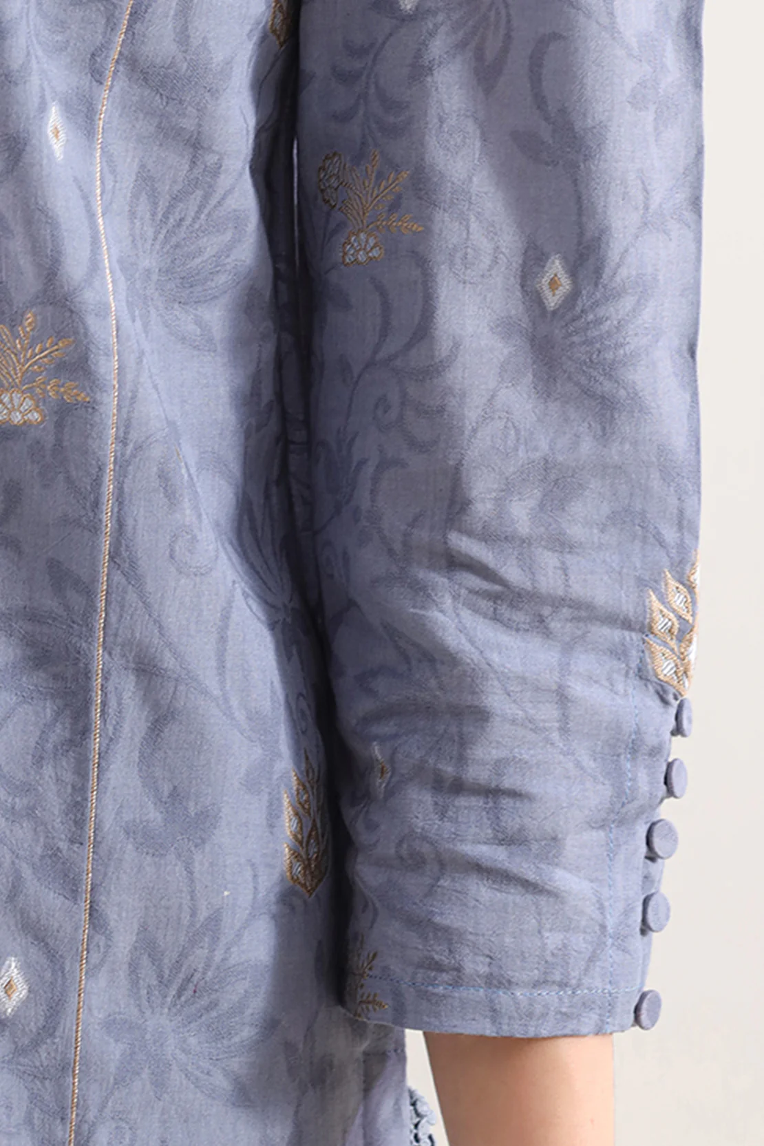 Unstitched Jacquard Cotton 3 Piece - Image 5