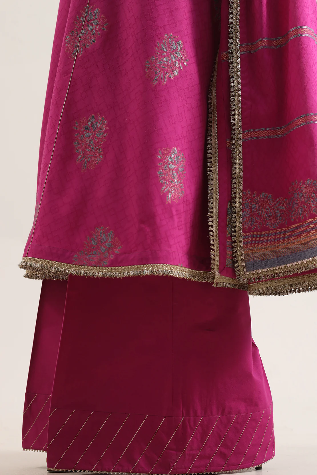 Unstitched Jacquard Cotton 3 Piece - Image 5