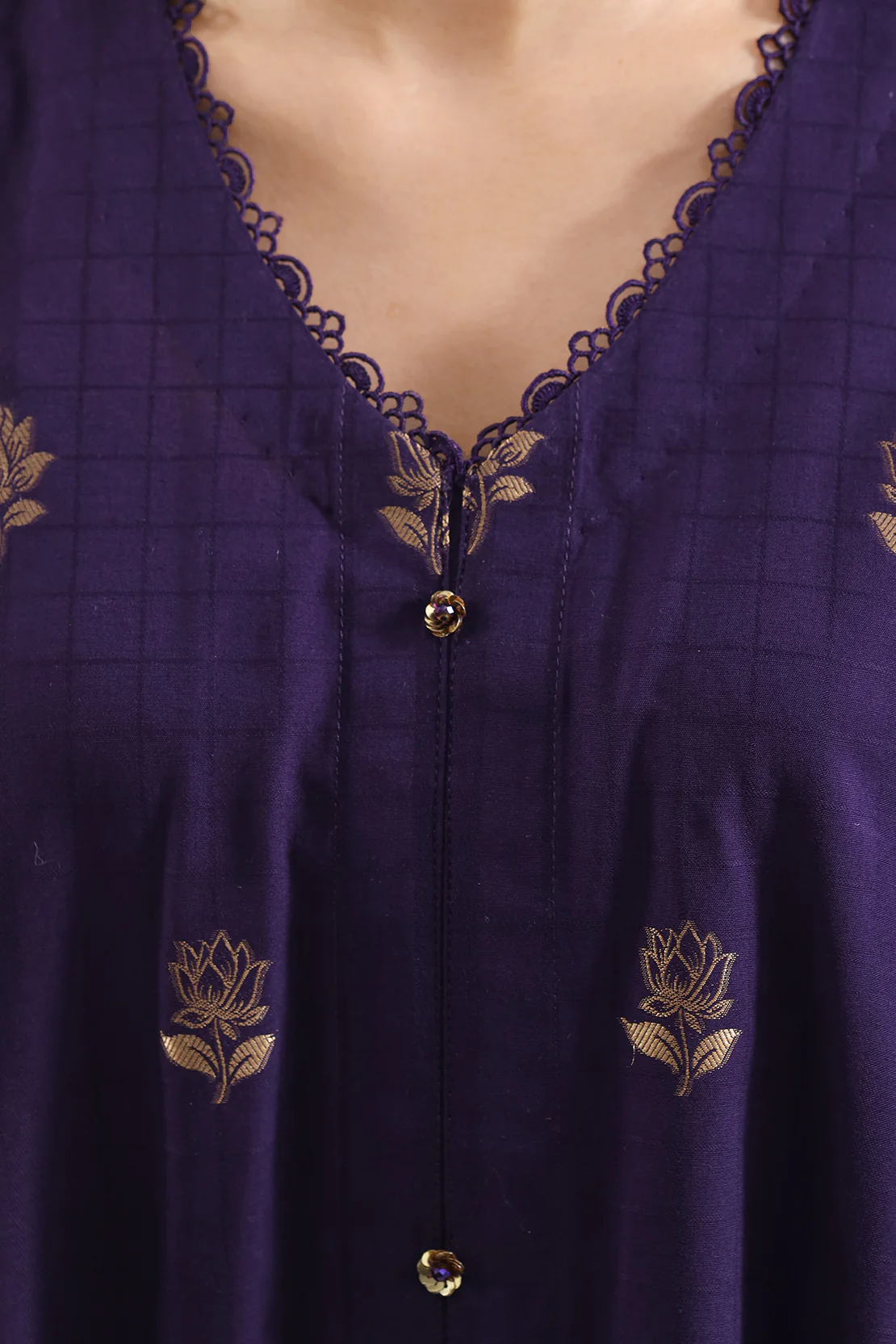 Unstitched Jacquard Cotton 3 Piece - Image 3