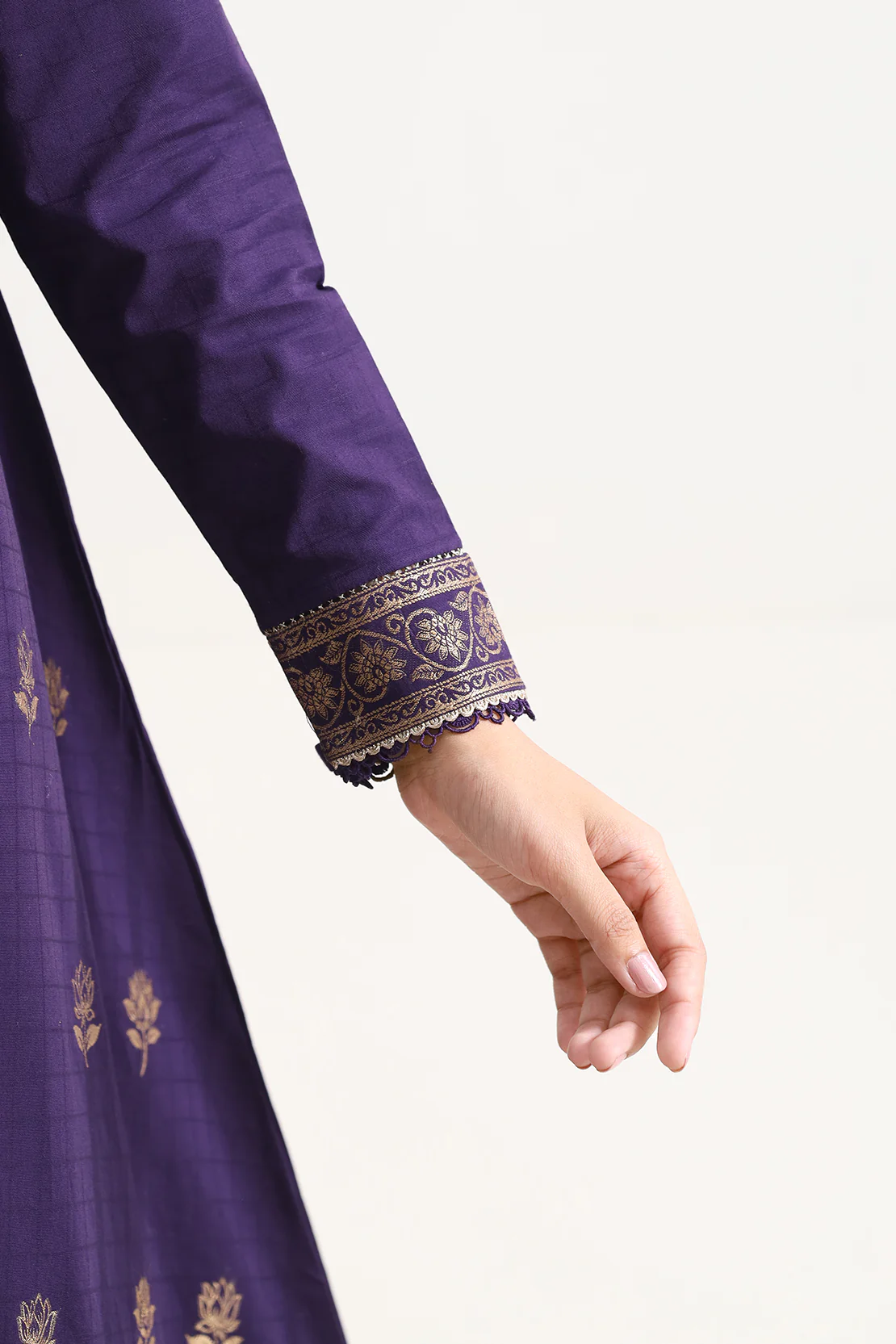 Unstitched Jacquard Cotton 3 Piece - Image 4