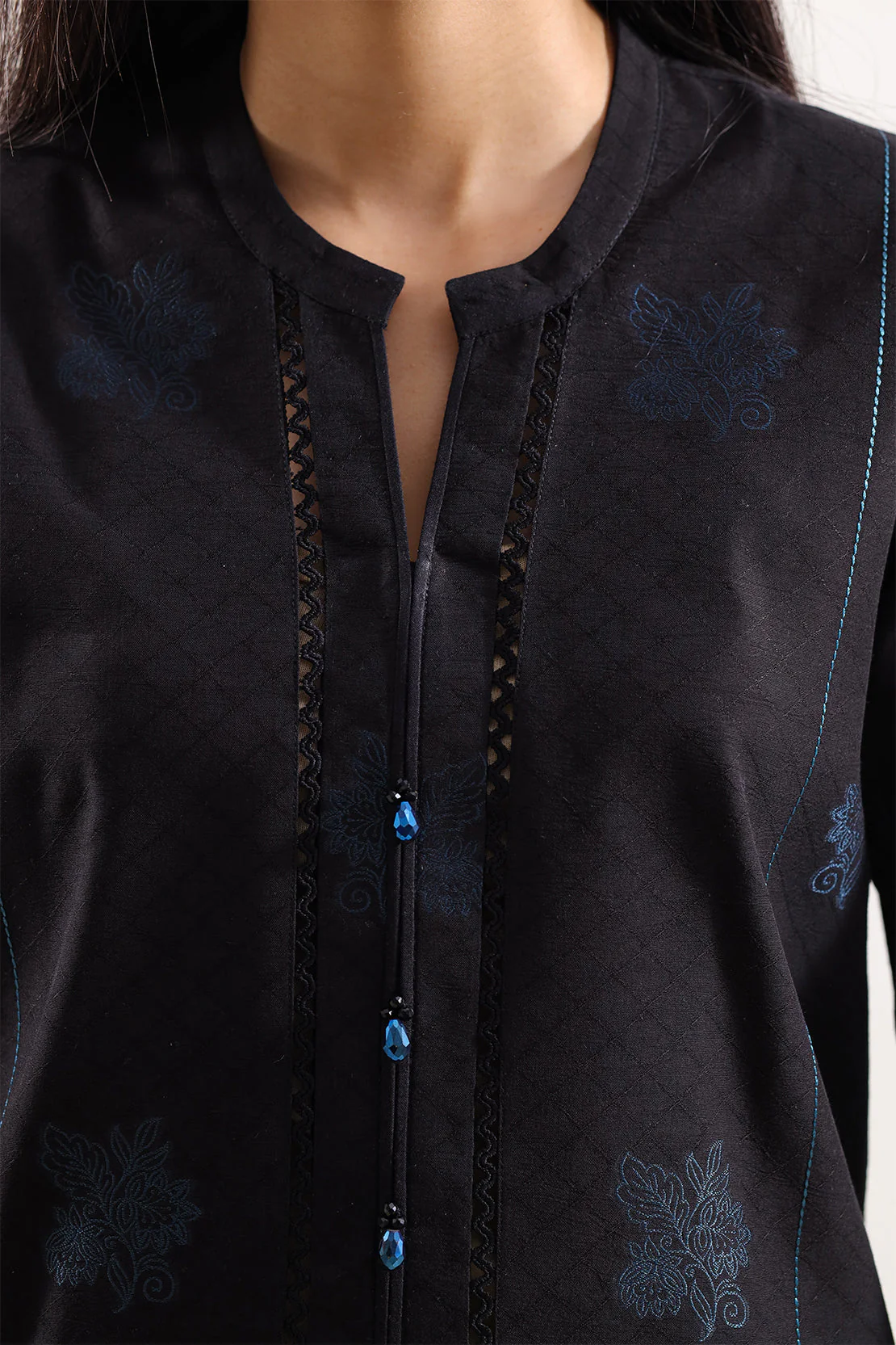 Unstitched Jacquard Cotton 3 Piece - Image 3