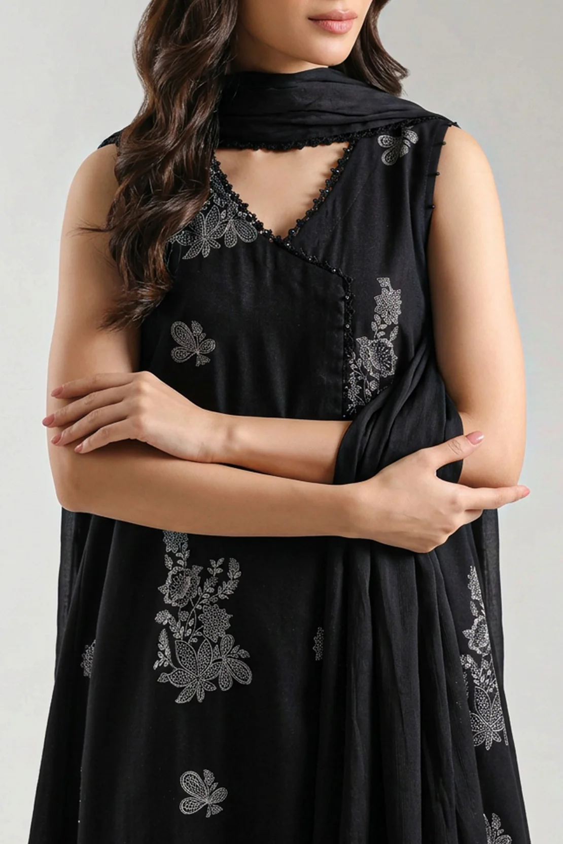 Unstitched Jacquard Cotton 3 Piece