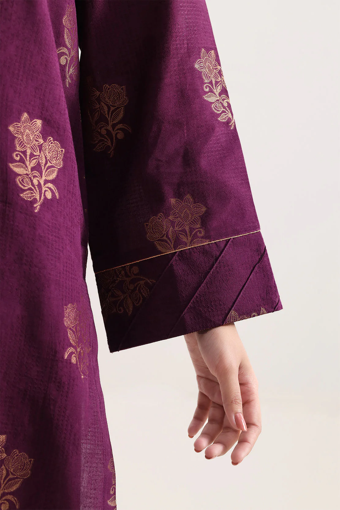 Unstitched Jacquard Cotton 3 Piece - Image 4