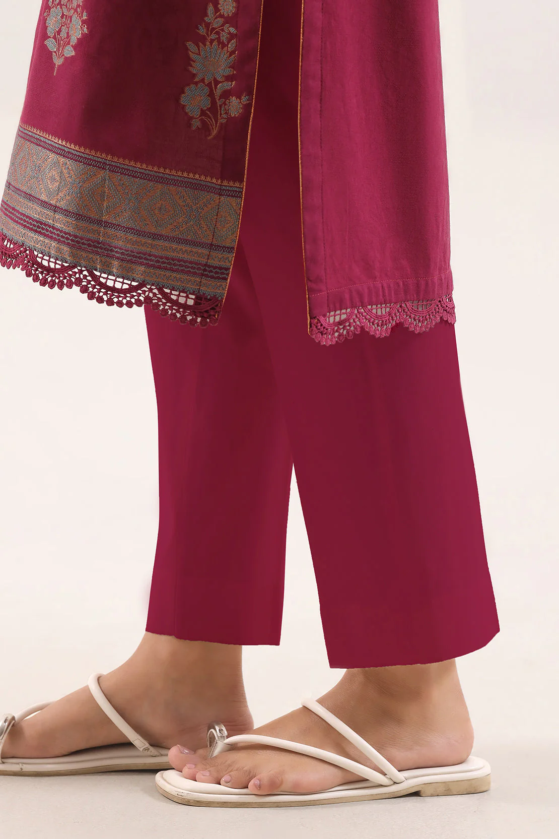 Unstitched Jacquard Cotton 3 Piece - Image 5