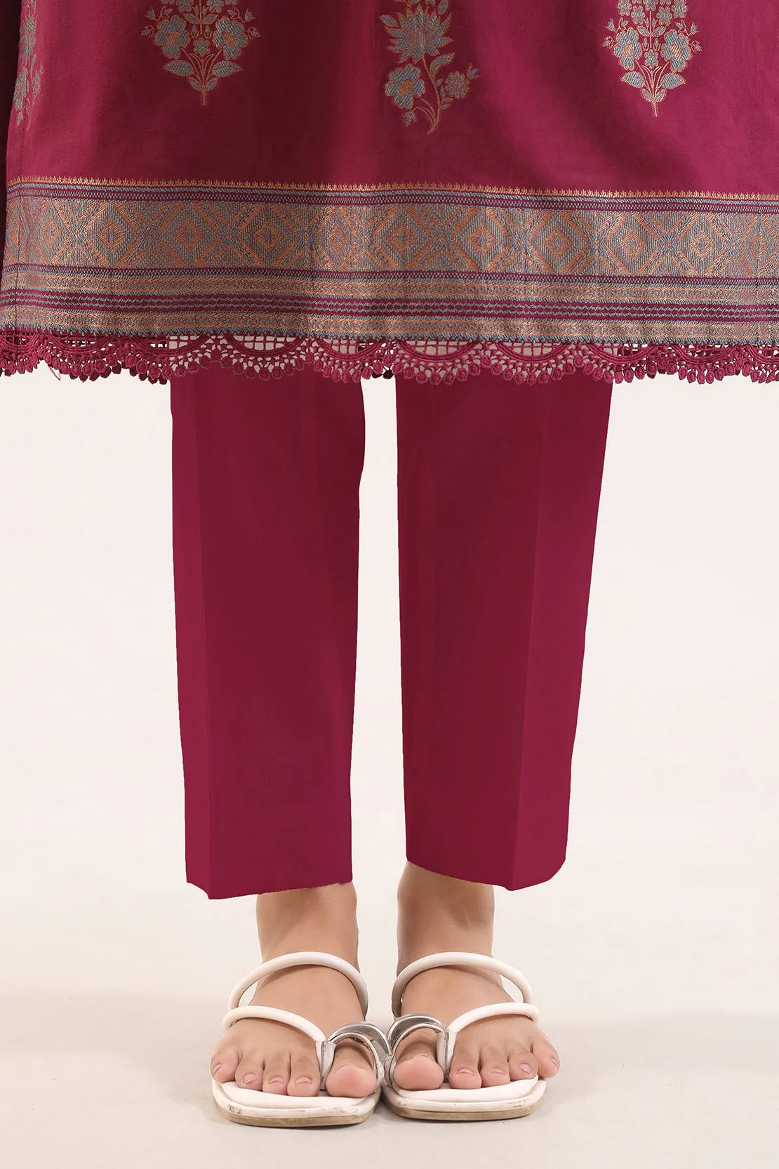 Unstitched Jacquard Cotton 3 Piece - Image 6