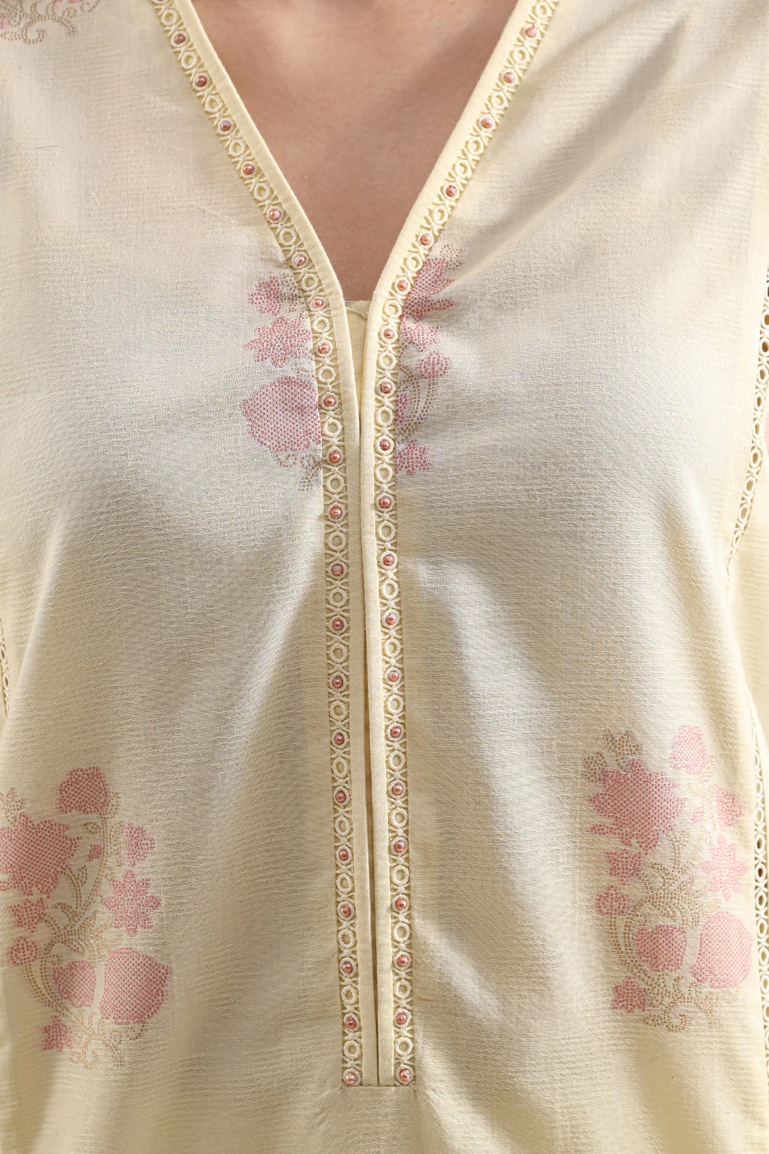 Unstitched Jacquard Cotton 3 Piece - Image 3