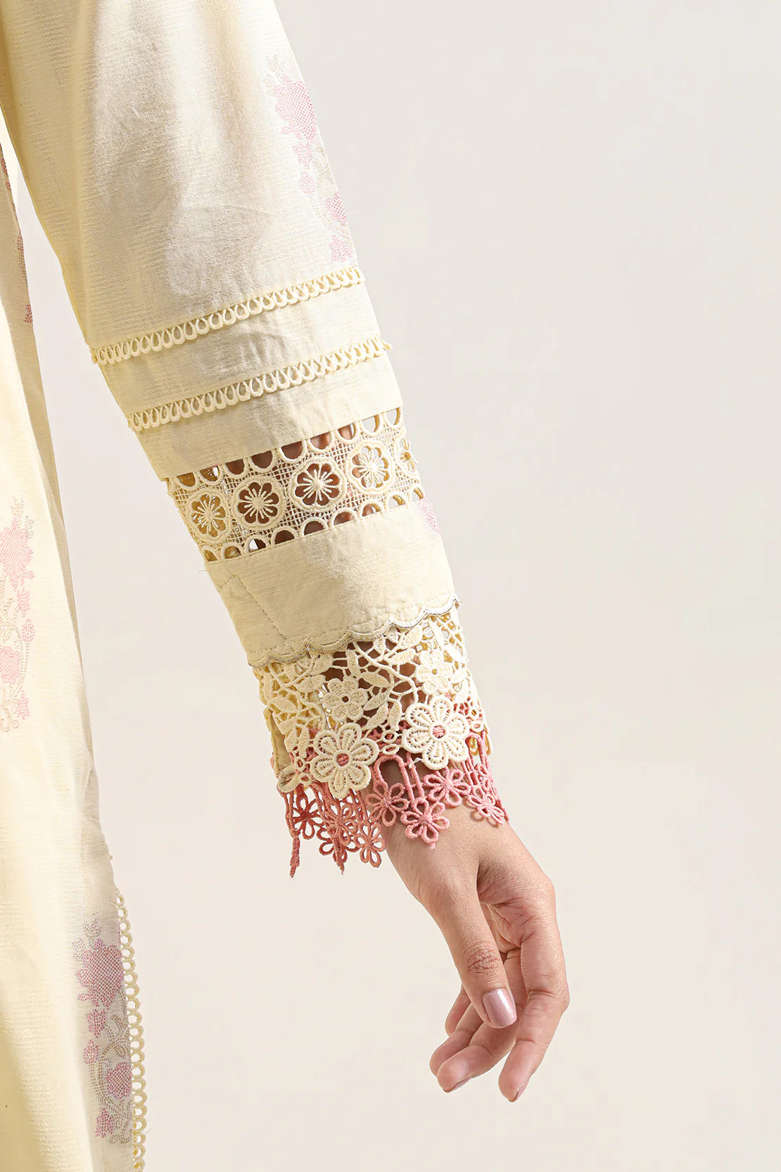 Unstitched Jacquard Cotton 3 Piece - Image 4
