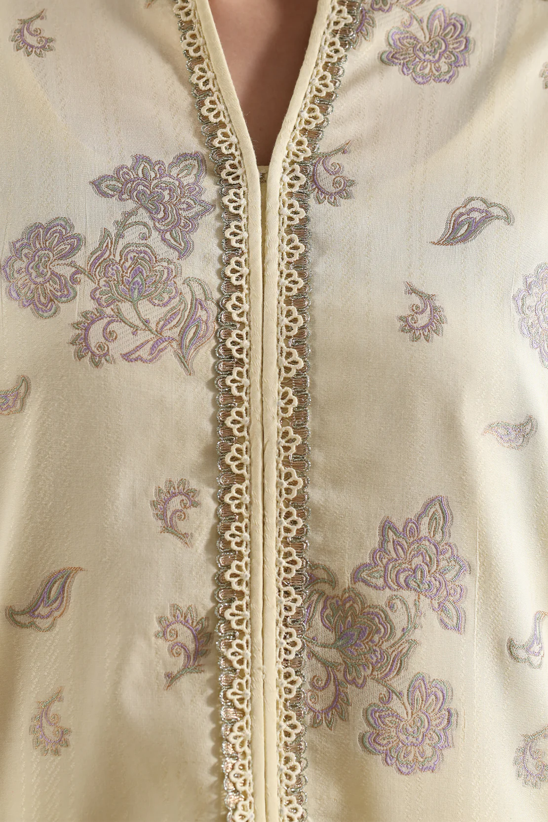 Unstitched Jacquard Cotton 3 Piece - Image 5