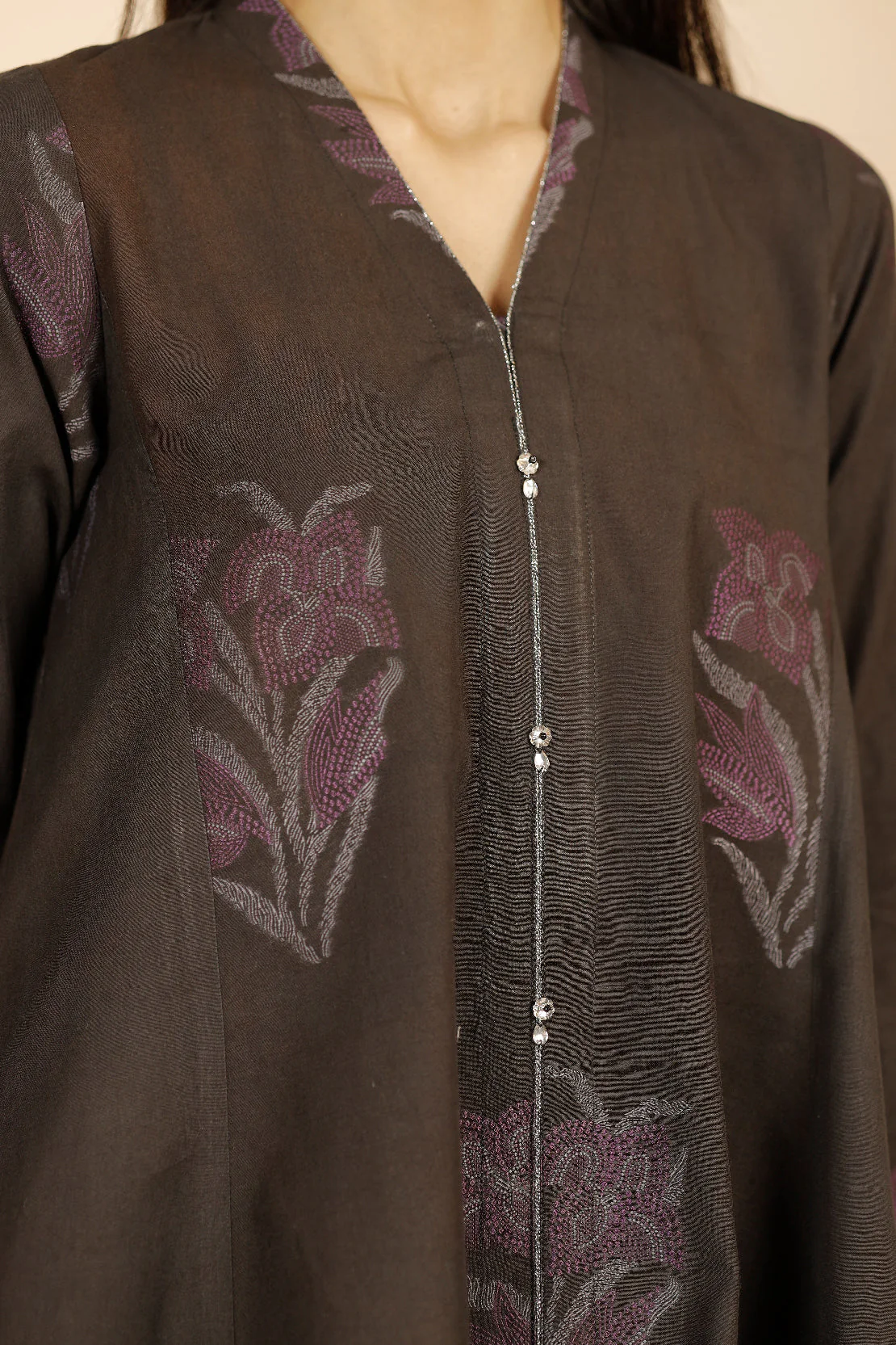 Unstitched Jacquard Cotton 3 Piece - Image 4