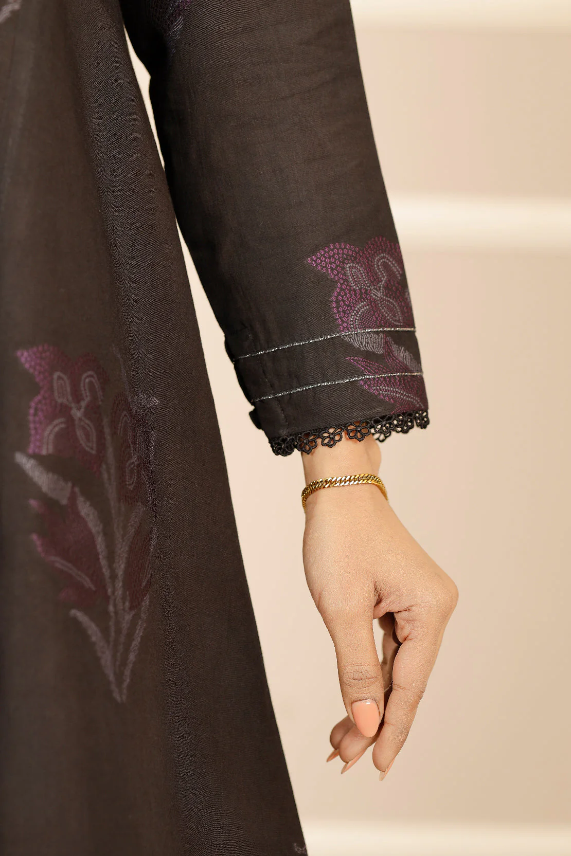 Unstitched Jacquard Cotton 3 Piece - Image 6