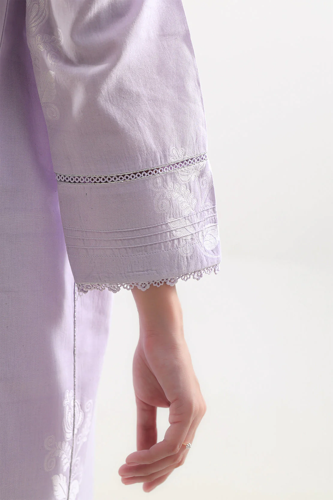Unstitched Jacquard Cotton 3 Piece - Image 5