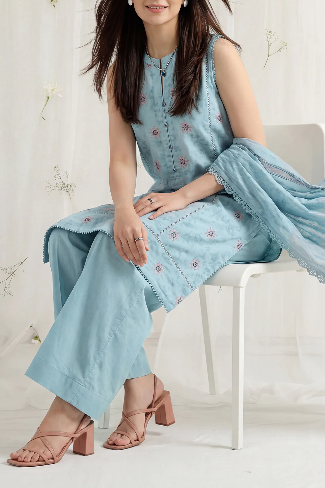 Unstitched Jacquard Cotton 3 Piece - Image 3