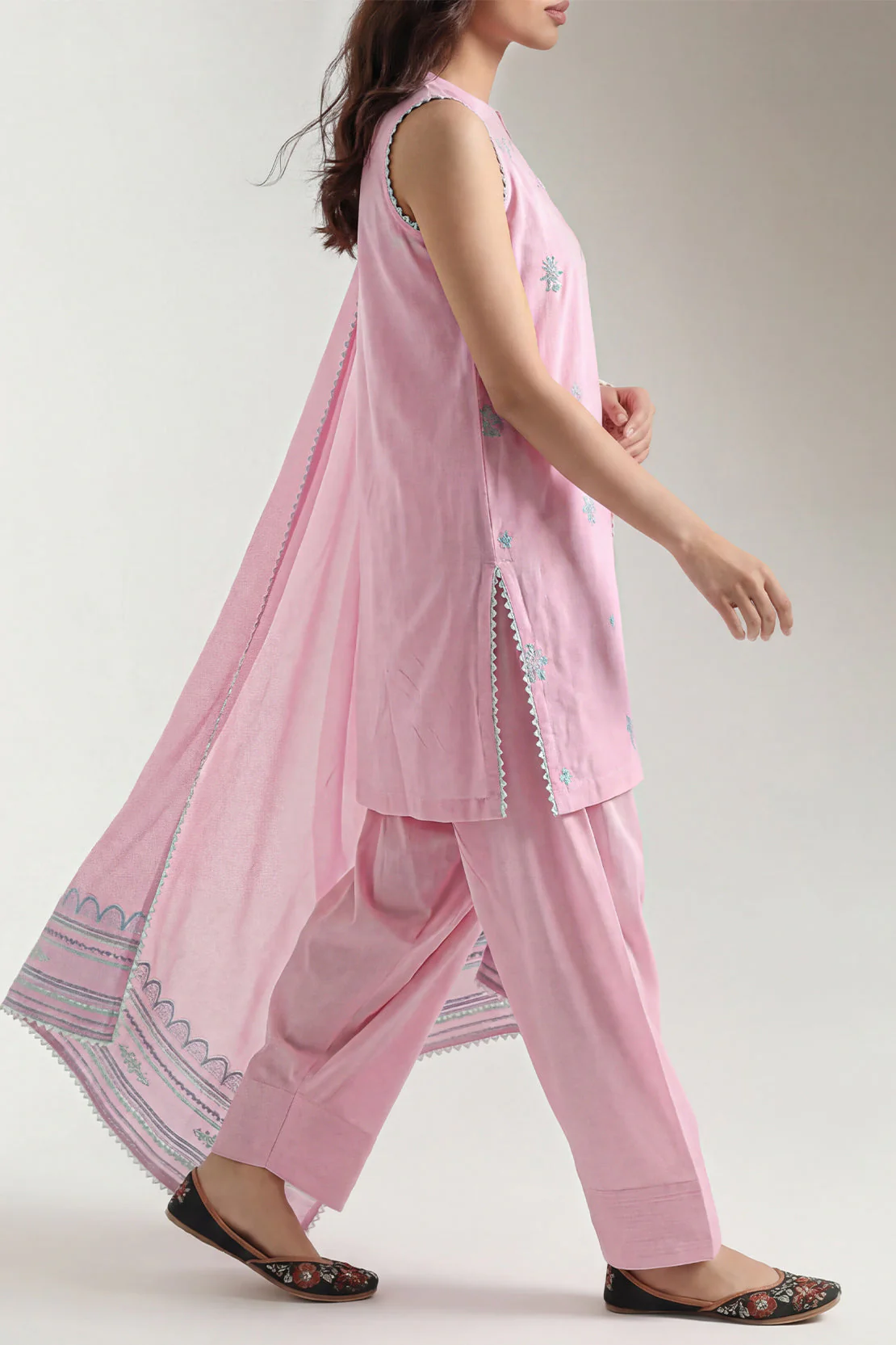 Unstitched Jacquard Cotton 3 Piece - Image 3