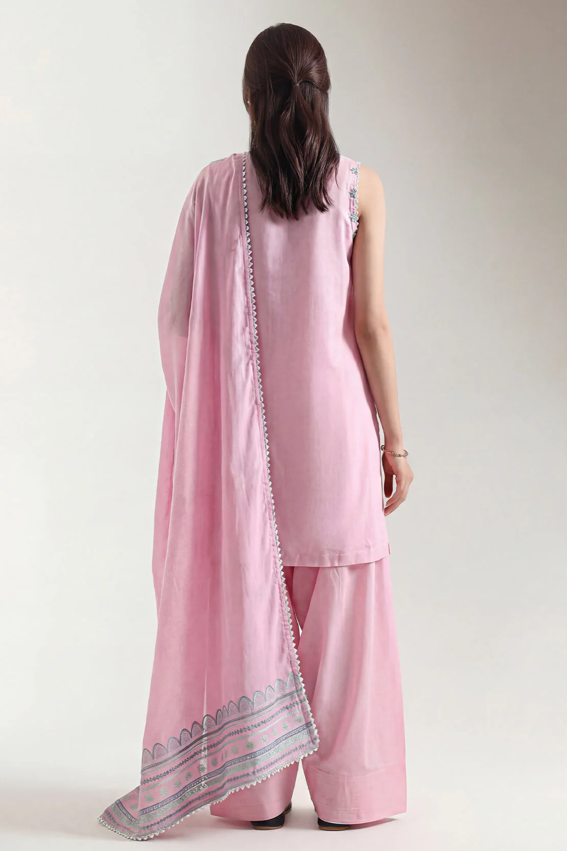 Unstitched Jacquard Cotton 3 Piece - Image 4