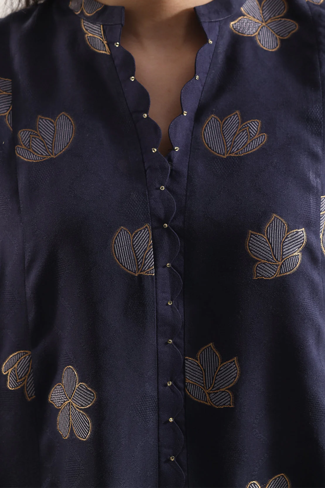 Unstitched Jacquard Cotton 3 Piece - Image 5