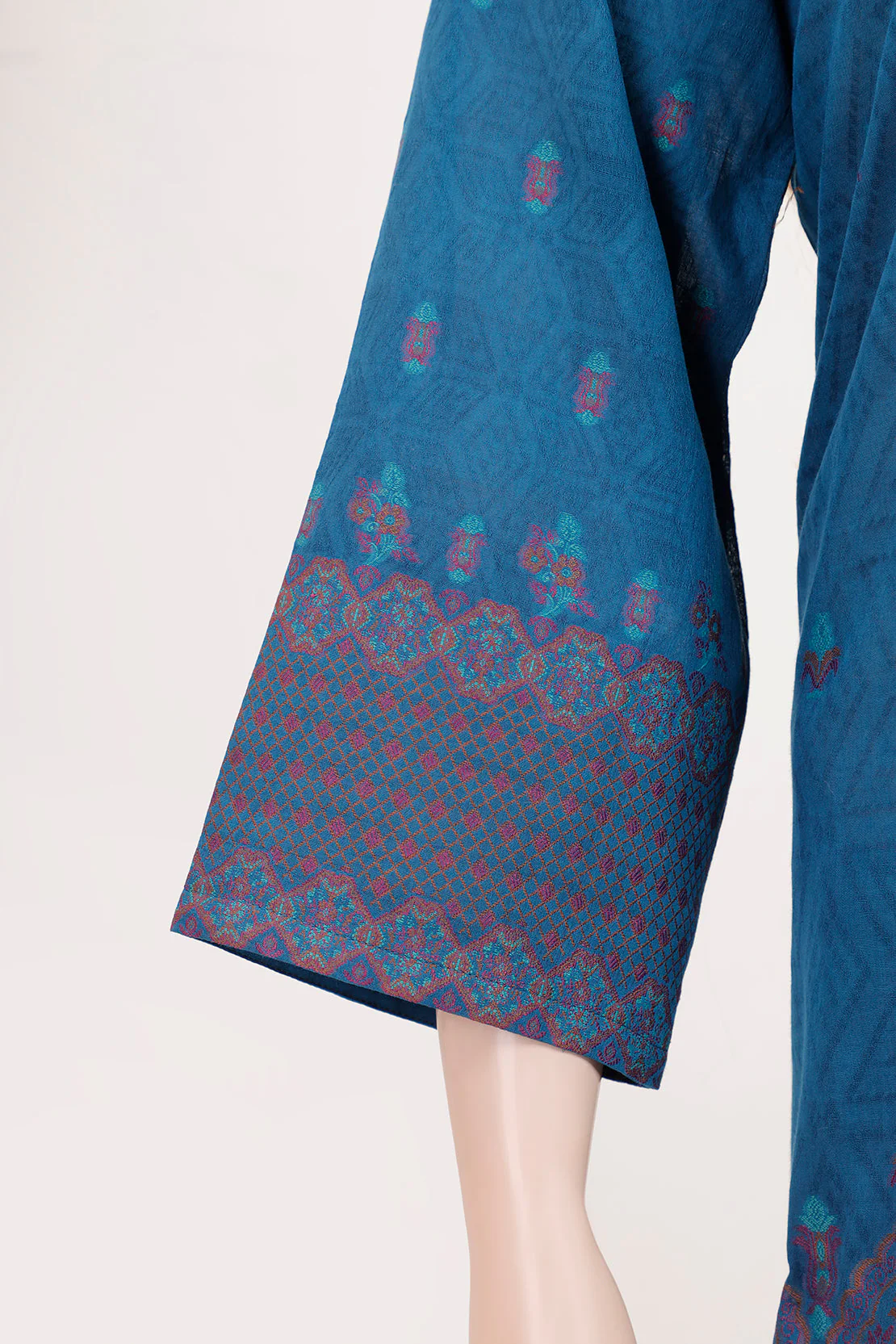 Unstitched Jacquard Cotton Shirt - Image 4