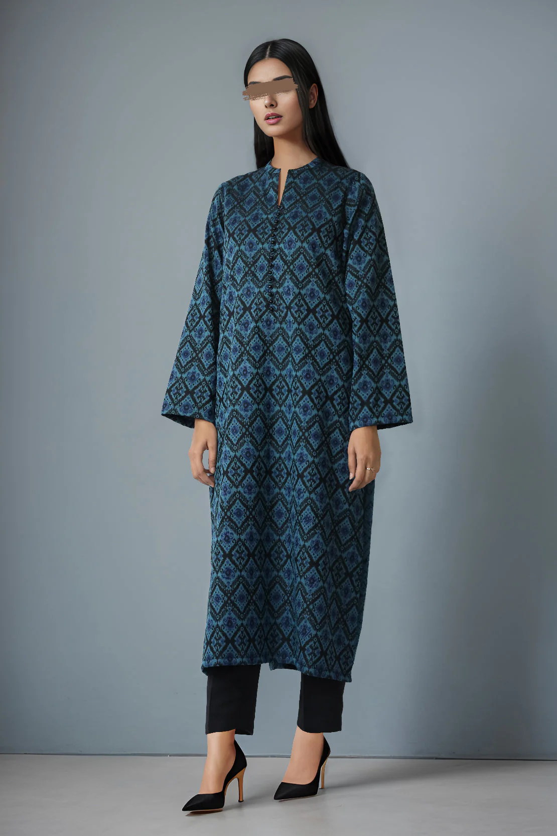 Unstitched Jacquard Cotton Shirt
