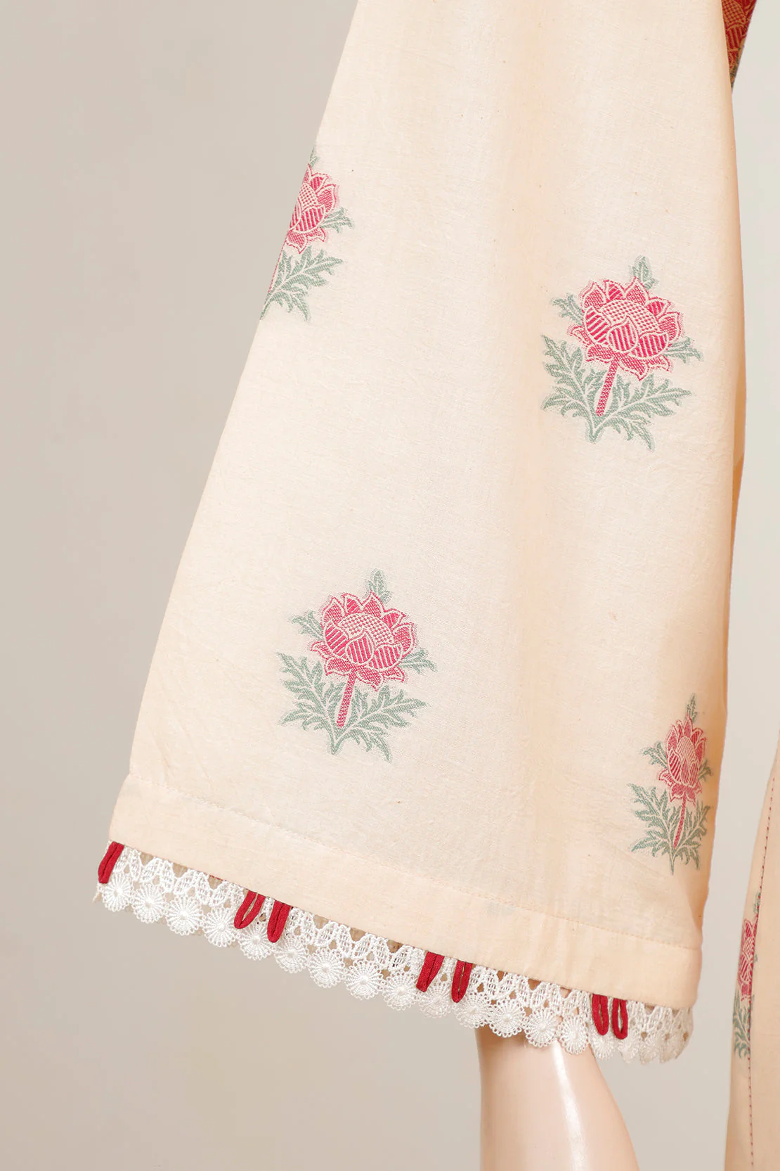 Unstitched Jacquard Cotton Shirt - Image 5