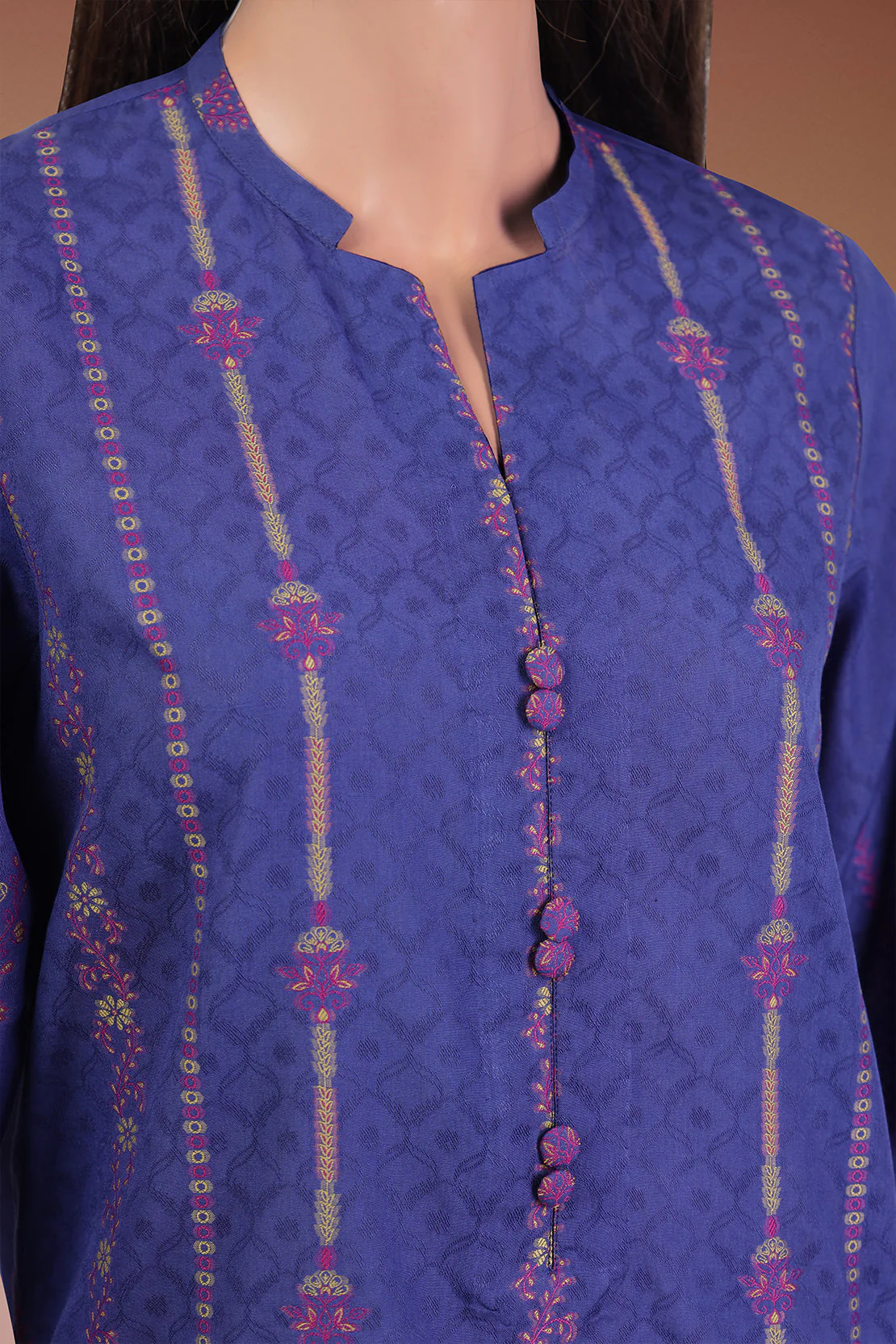 Unstitched Jacquard Cotton Shirt