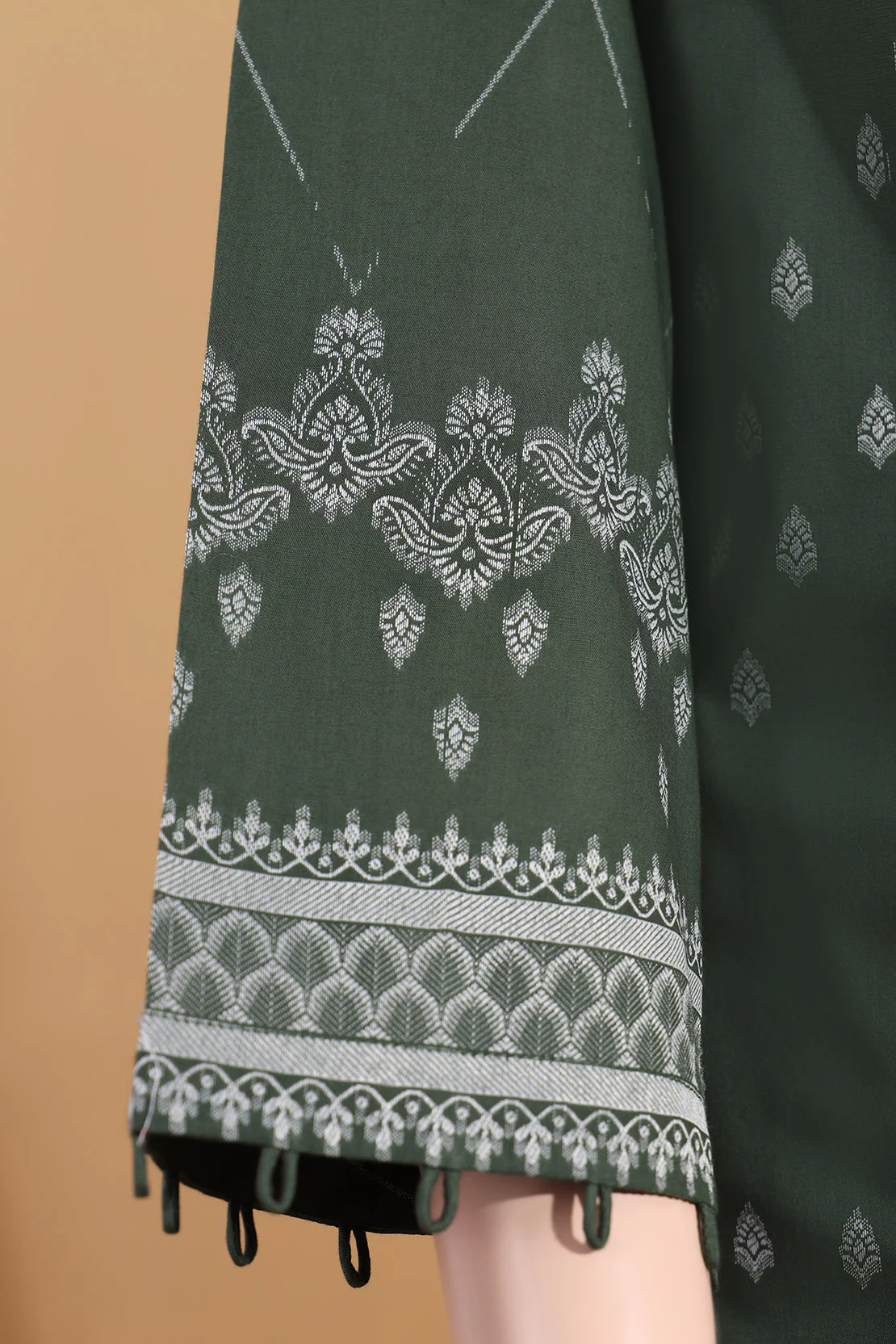 Unstitched Jacquard Cotton Shirt - Image 4