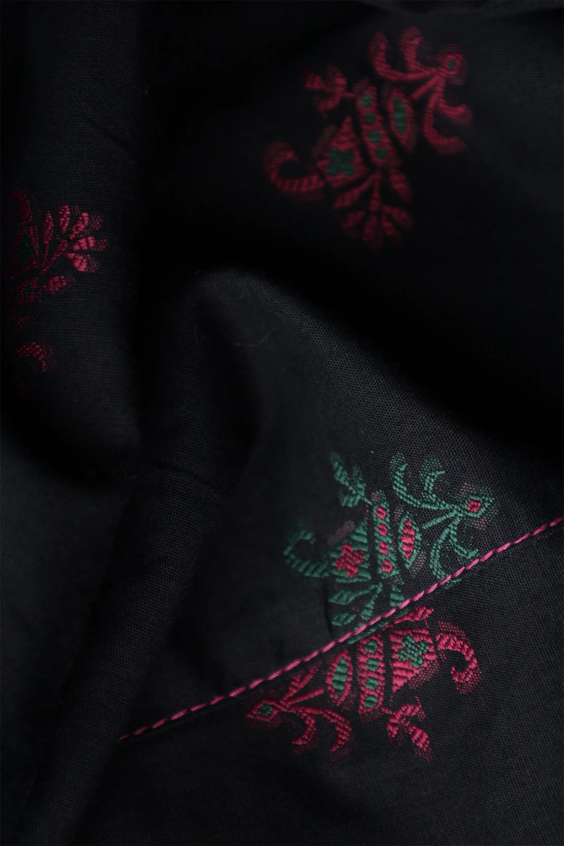 Unstitched Jacquard Cotton Shirt - Image 3