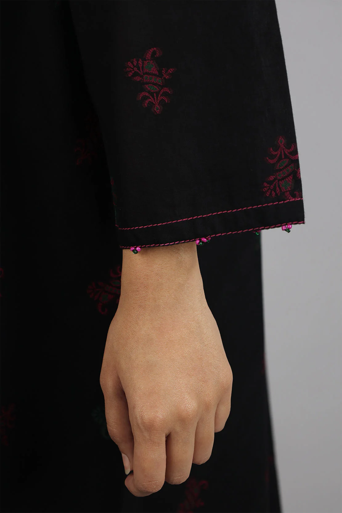 Unstitched Jacquard Cotton Shirt - Image 4