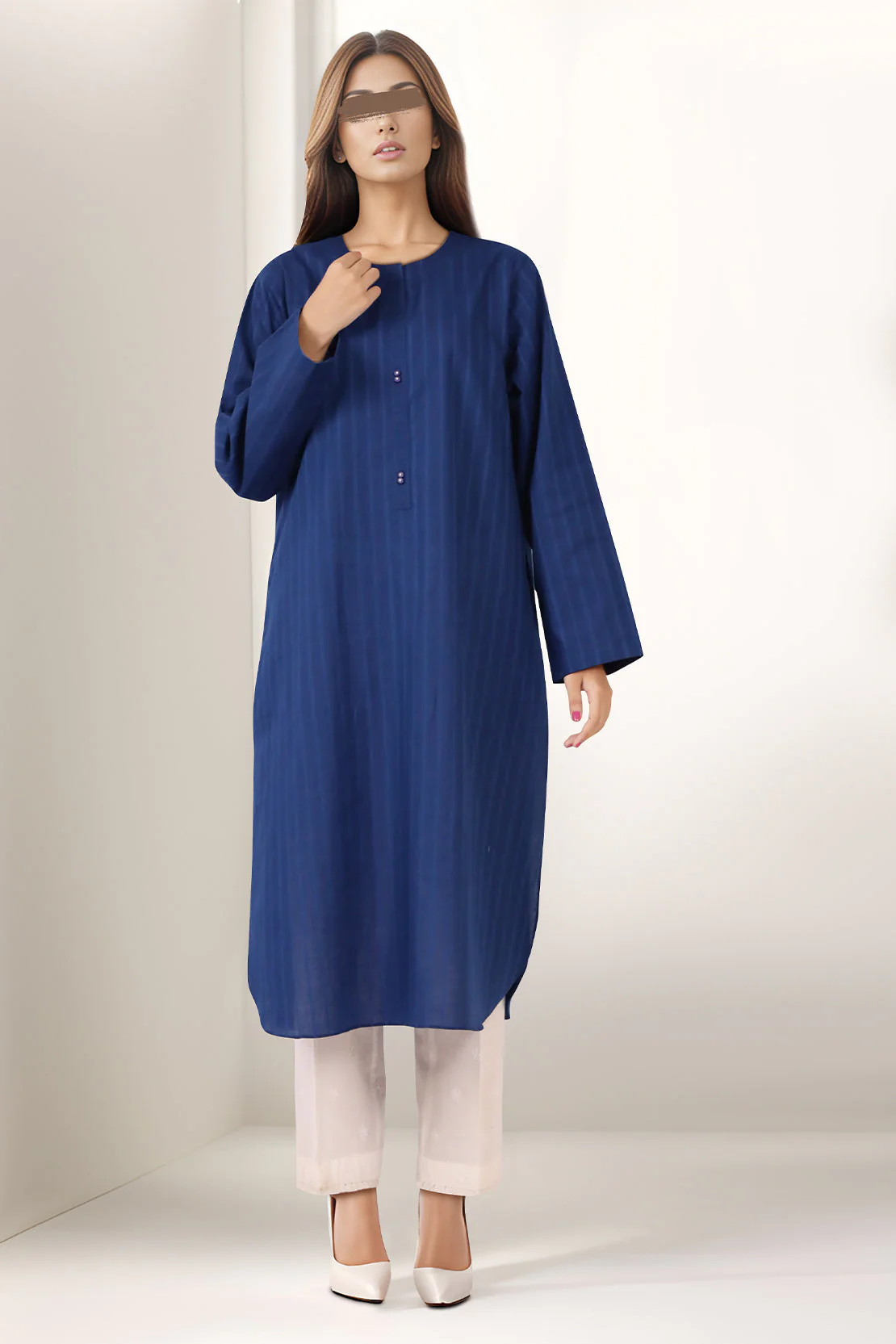 Unstitched Jacquard Cotton Shirt