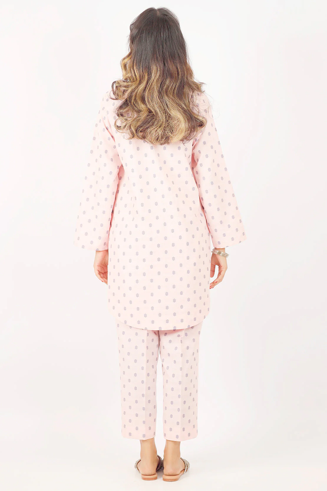 Unstitched Jacquard Cotton Shirt - Image 3