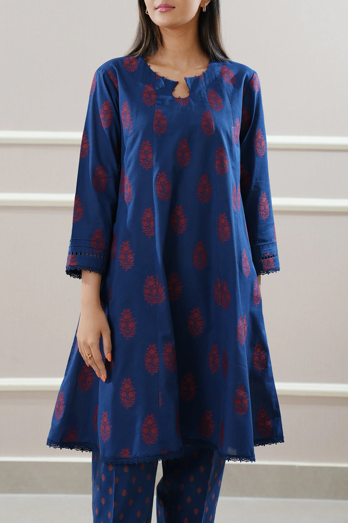 Unstitched Jacquard Cotton Shirt - Image 5