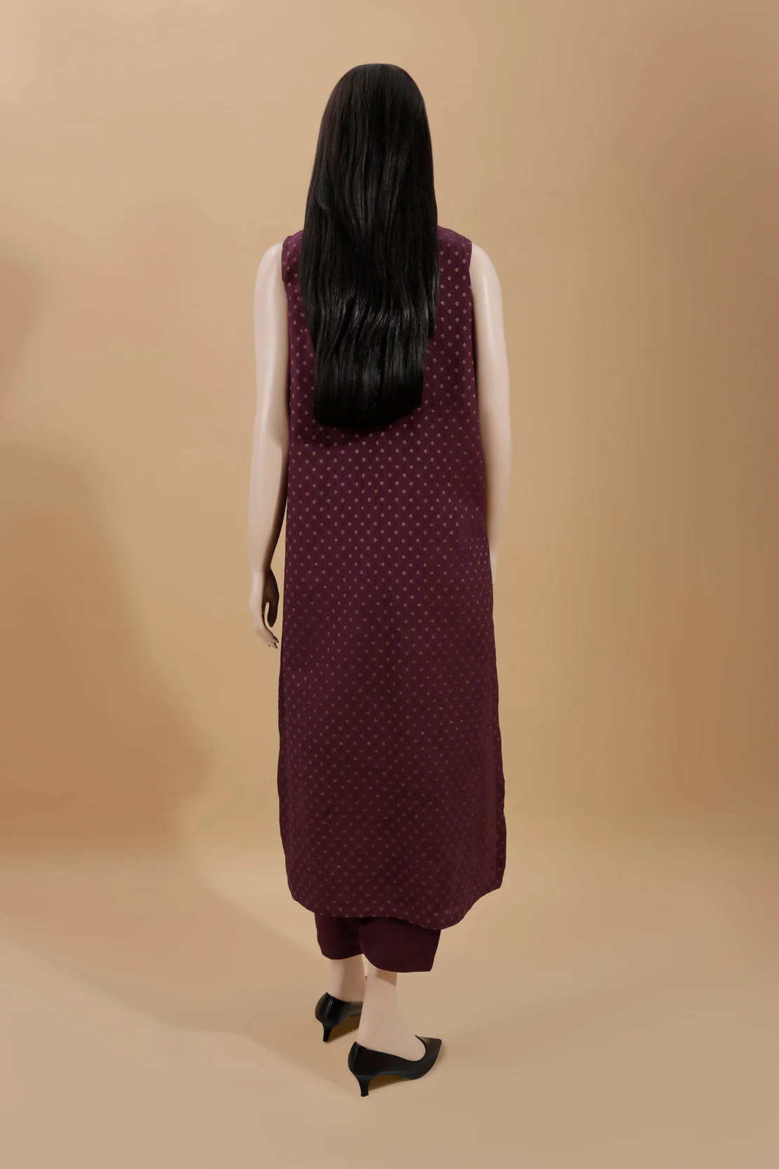 Unstitched Jacquard Cotton Shirt - Image 2