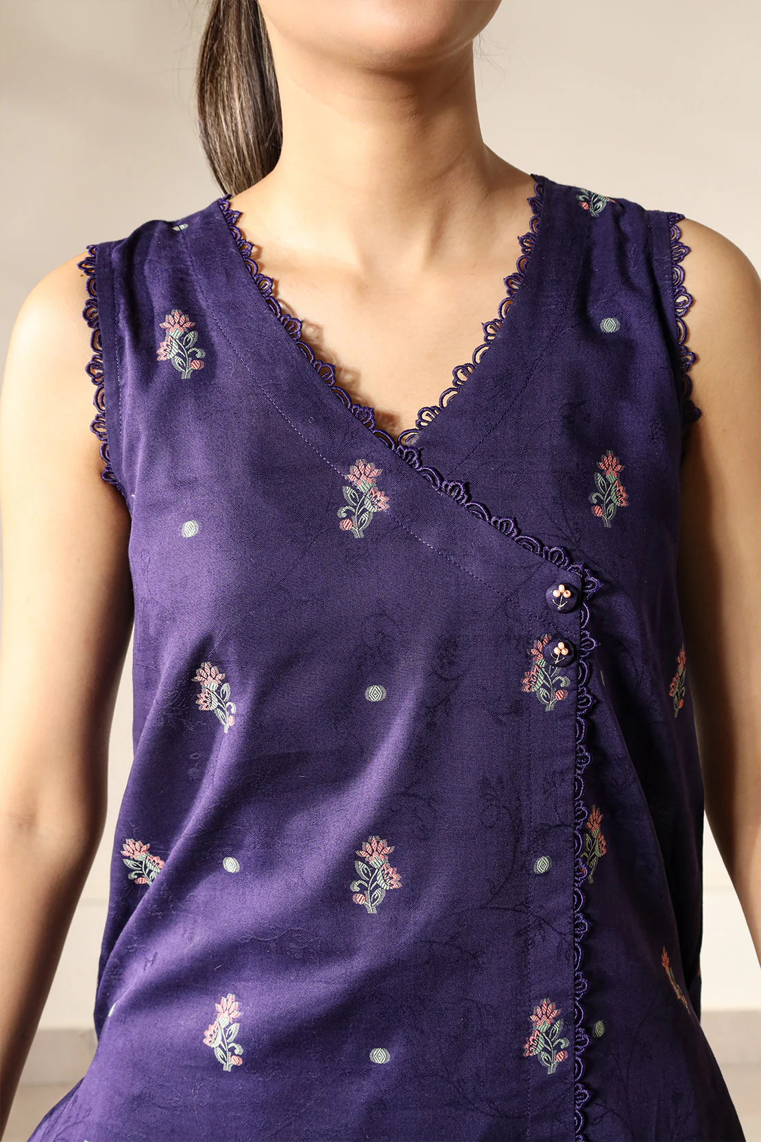 Unstitched Jacquard Cotton Shirt - Image 5
