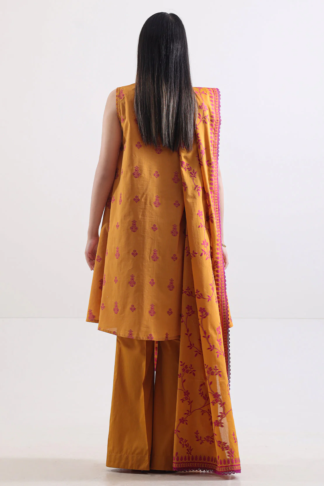 Unstitched Jacquard Cotton Shirt - Image 2
