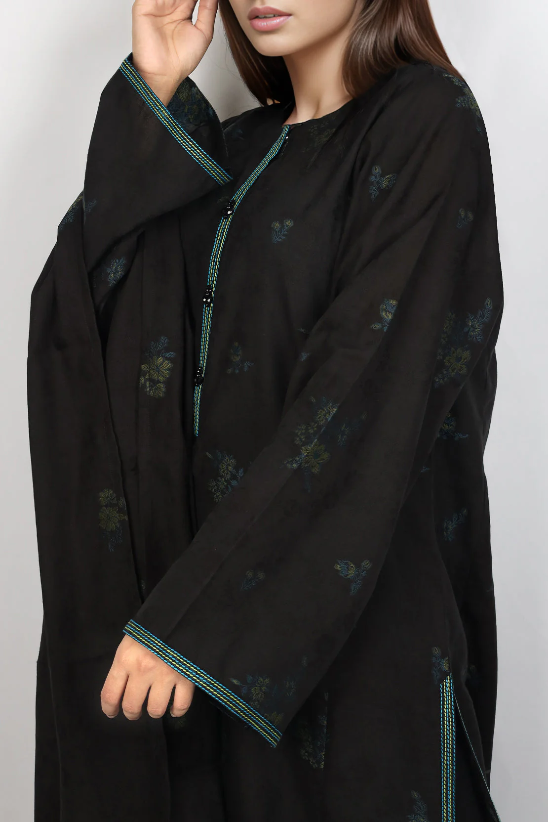 Unstitched Jacquard Cotton Shirt - Image 2