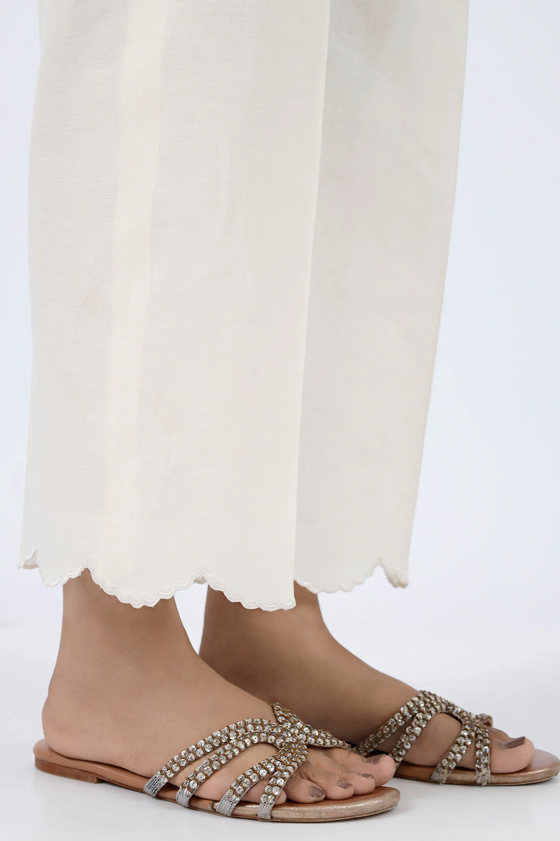 Unstitched Jacquard Khaddar 3 Piece - Image 7