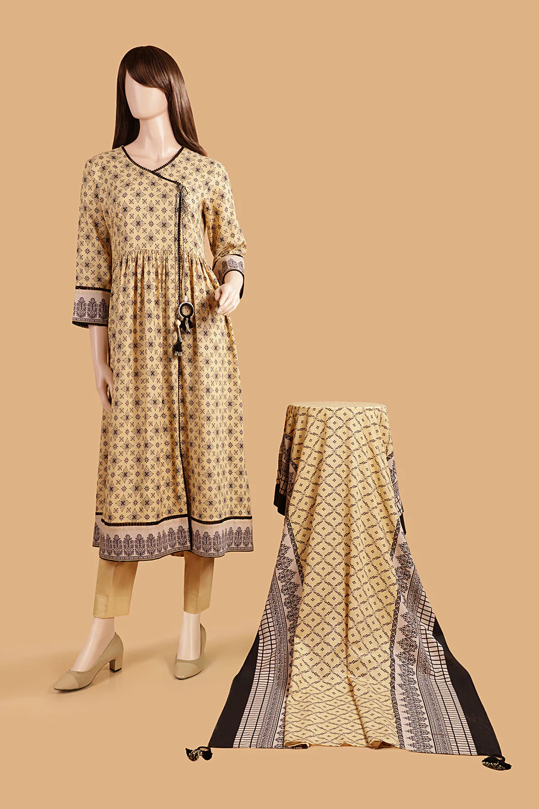 Unstitched Soft Khaddar Shirt