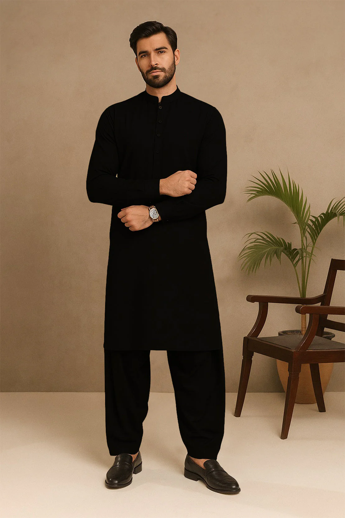 Unstitched Premium Blended Wear Suit