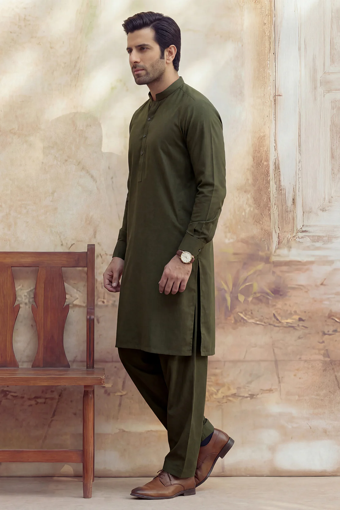 Unstitched Premium Blended Wear Suit - Image 3