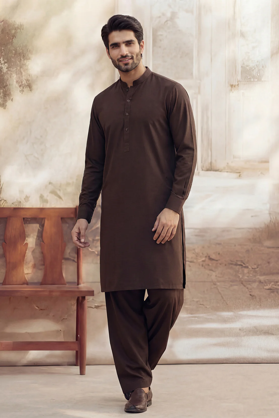 Unstitched Premium Blended Wear Suit