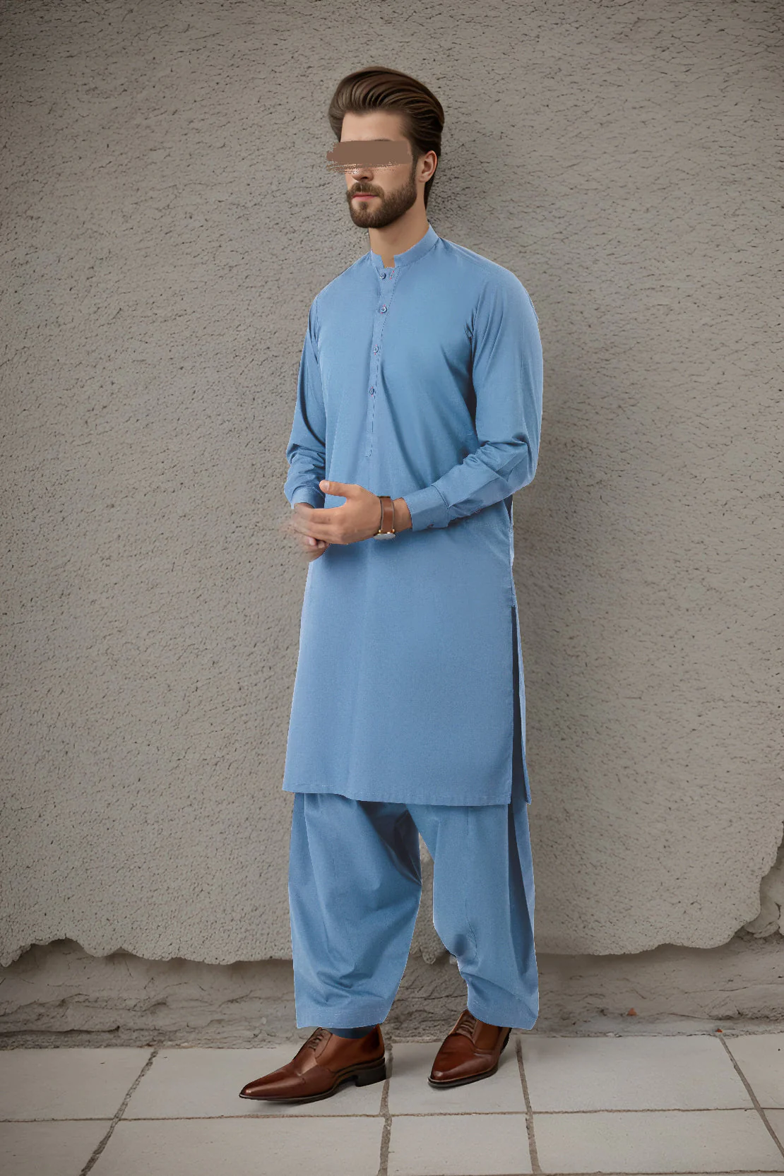 Unstitched Premium Blended Wear Suit